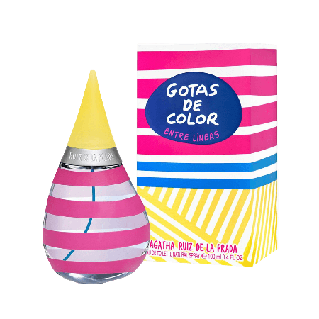 Gotas de color entre líneas EDT Gotas de color entre líneas EDT